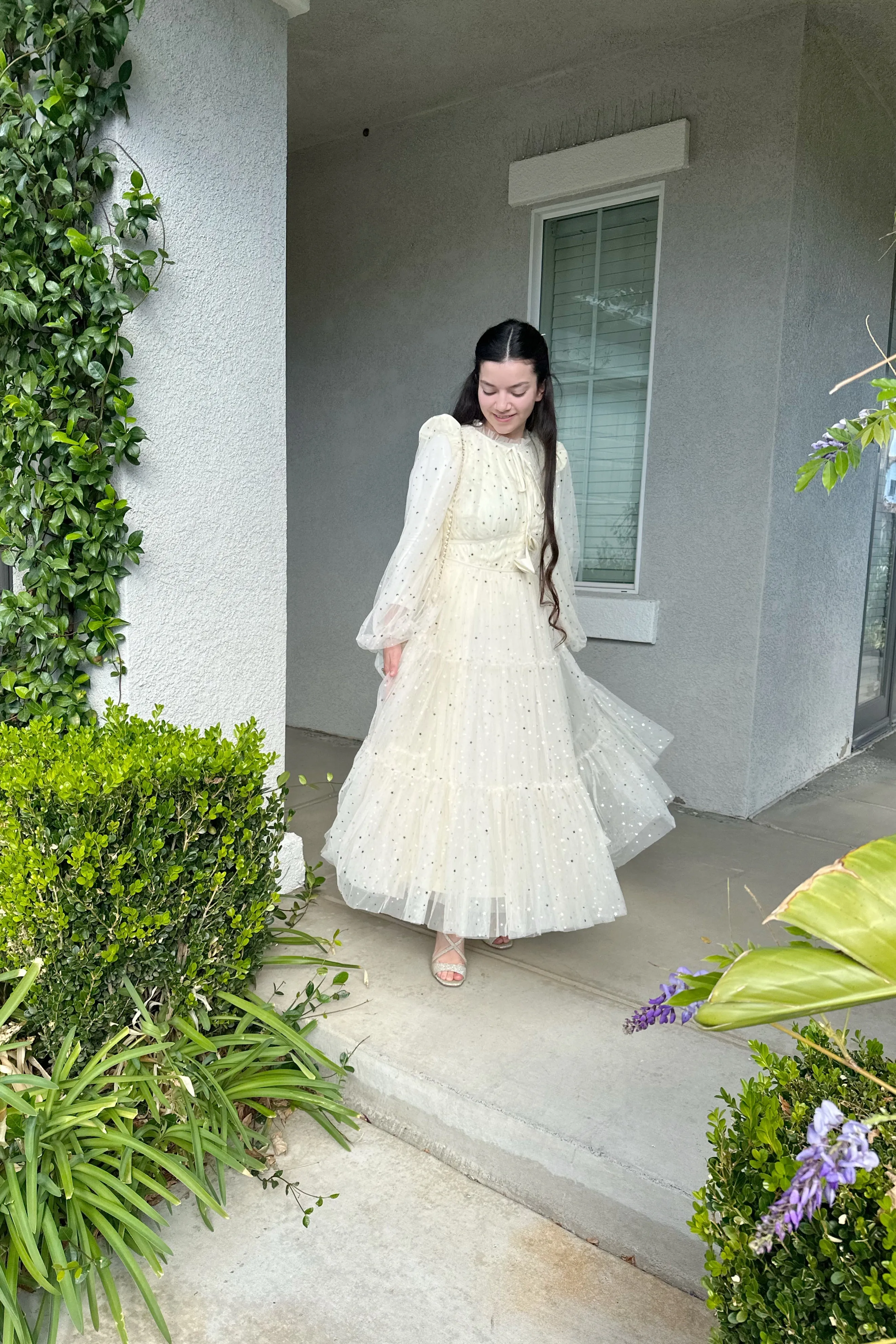 Jules Cream Heavenly Tulle Dressed