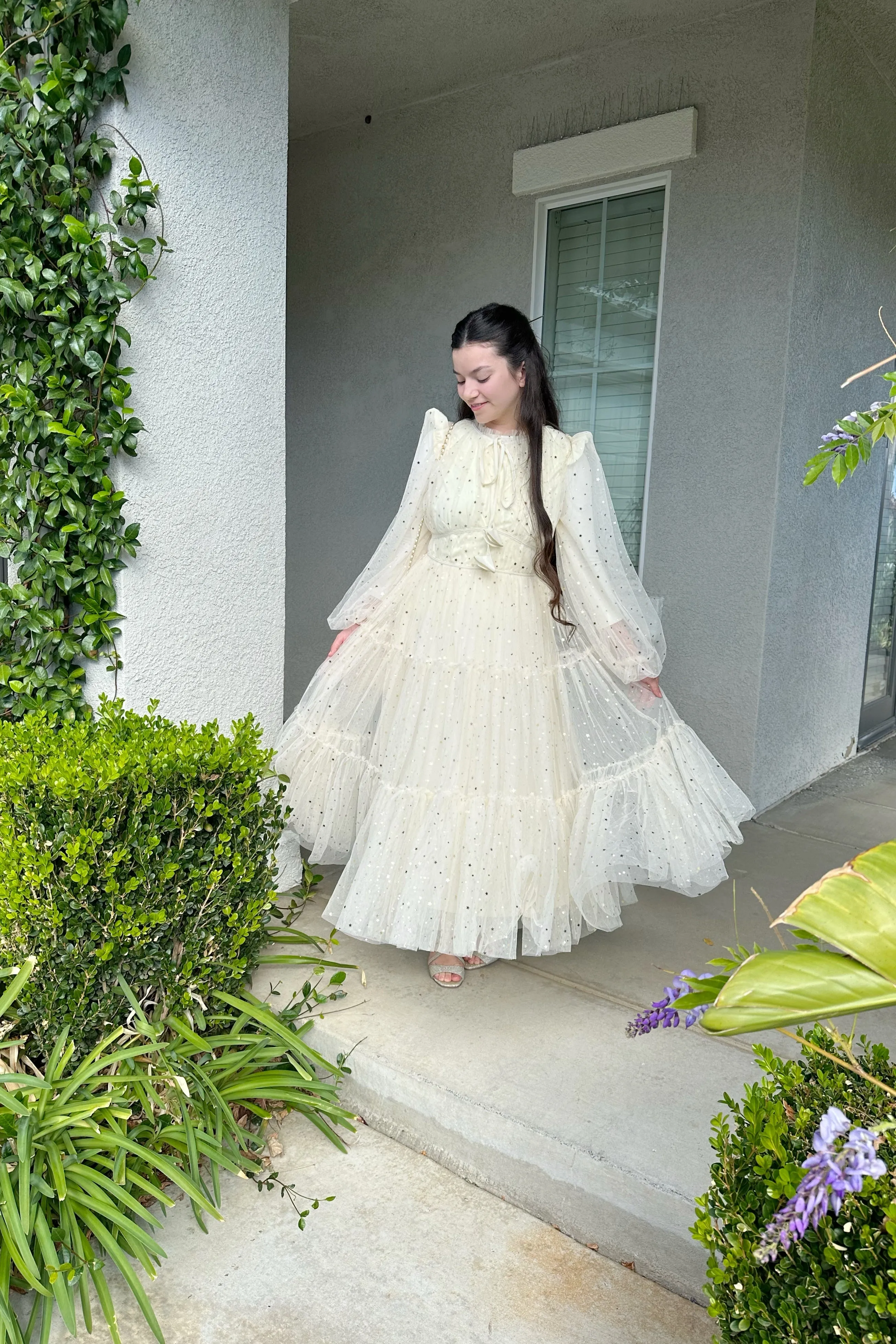 Jules Cream Heavenly Tulle Dressed