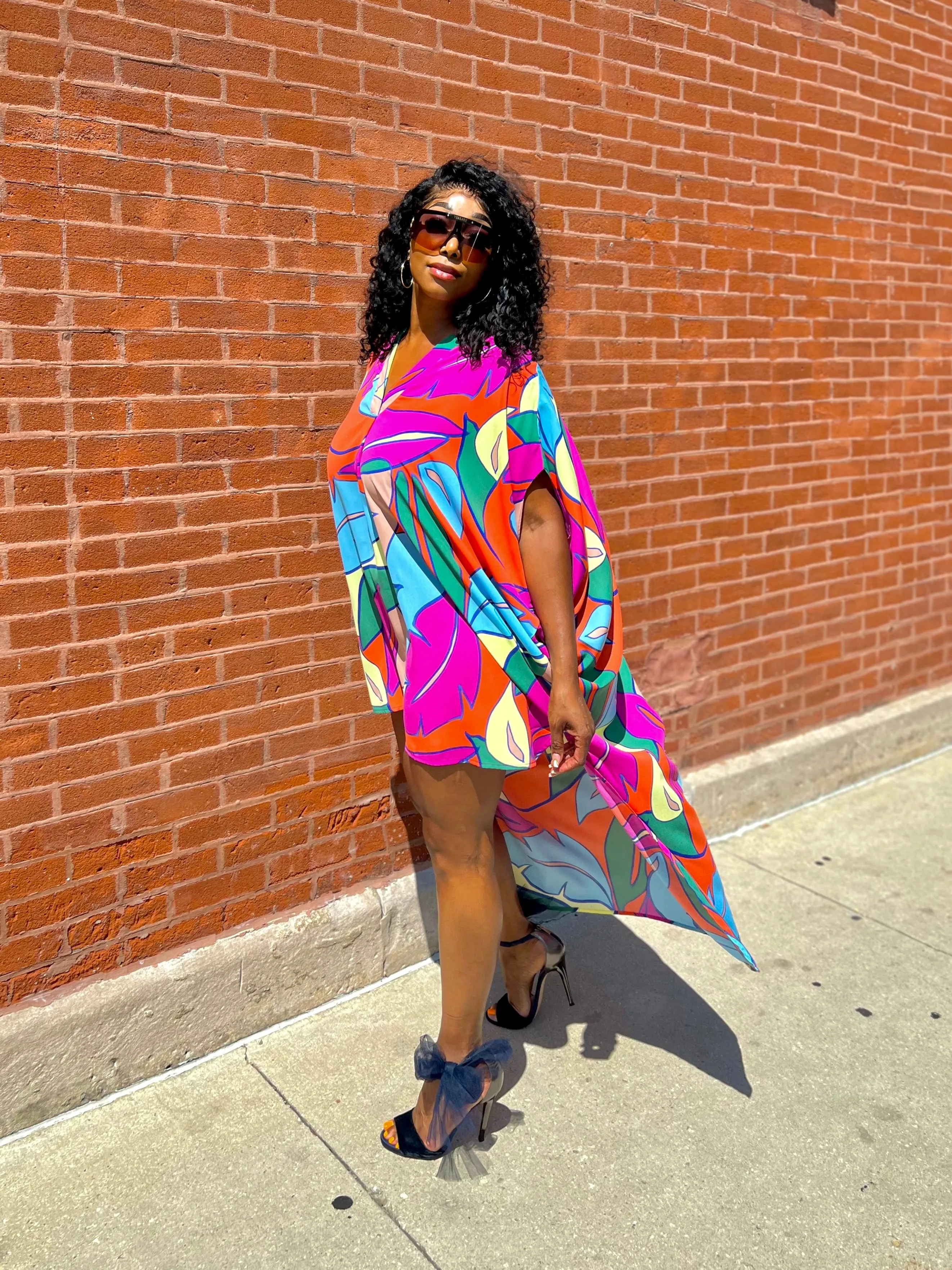 Kaleidoscope Midi Dress