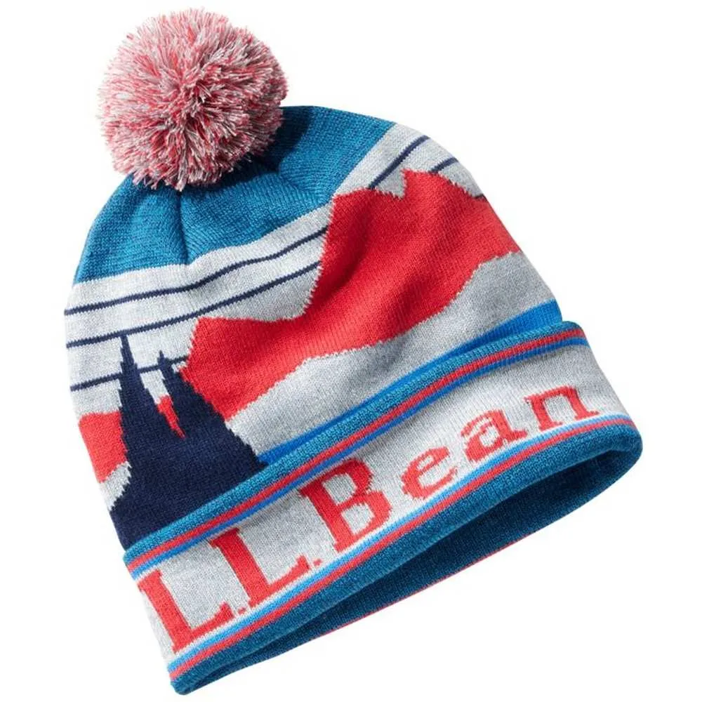 Katahdin Pom Graphic Beanie