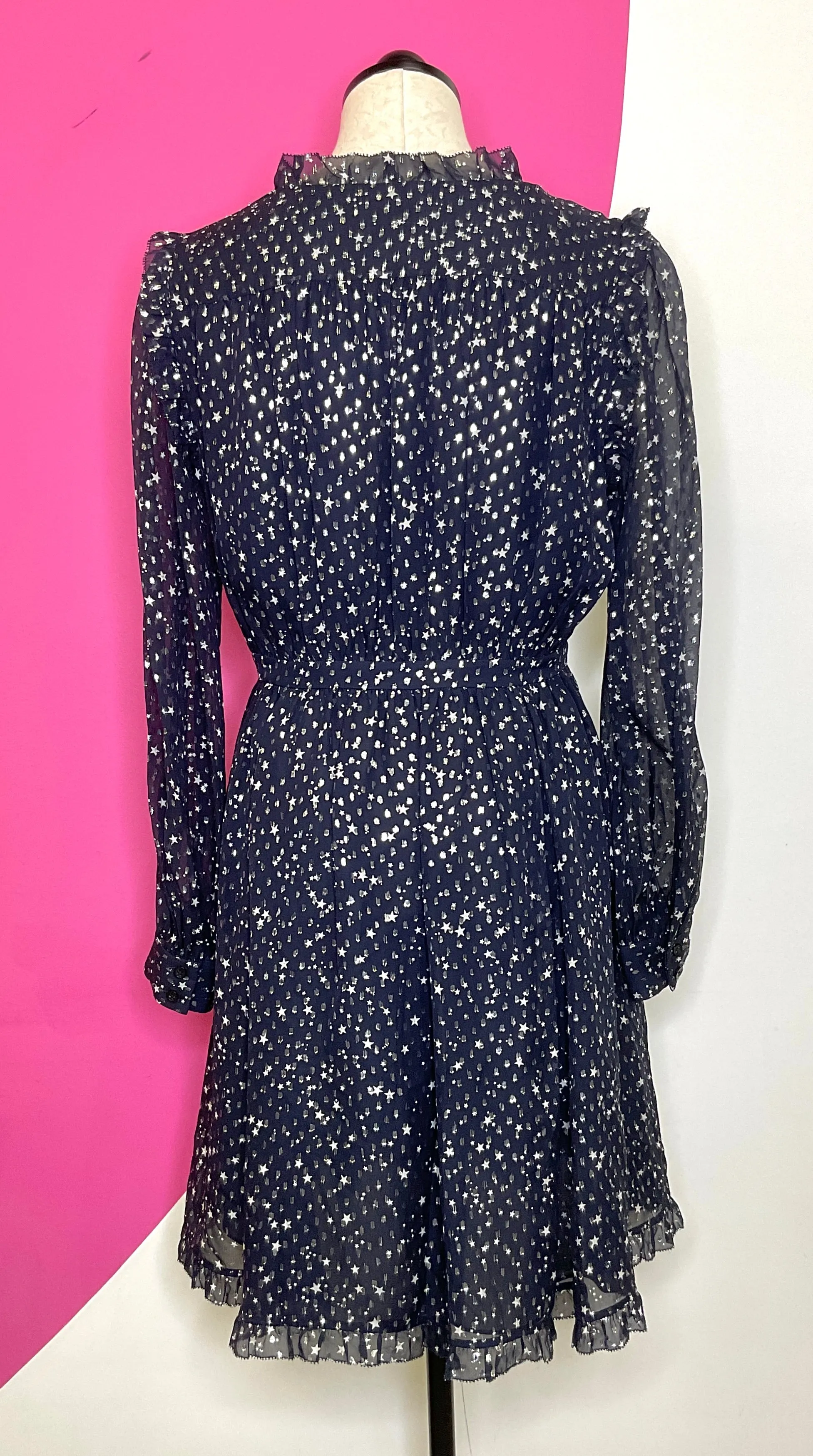 KATE SPADE NIGHT SKY STARRY DRESS - 6