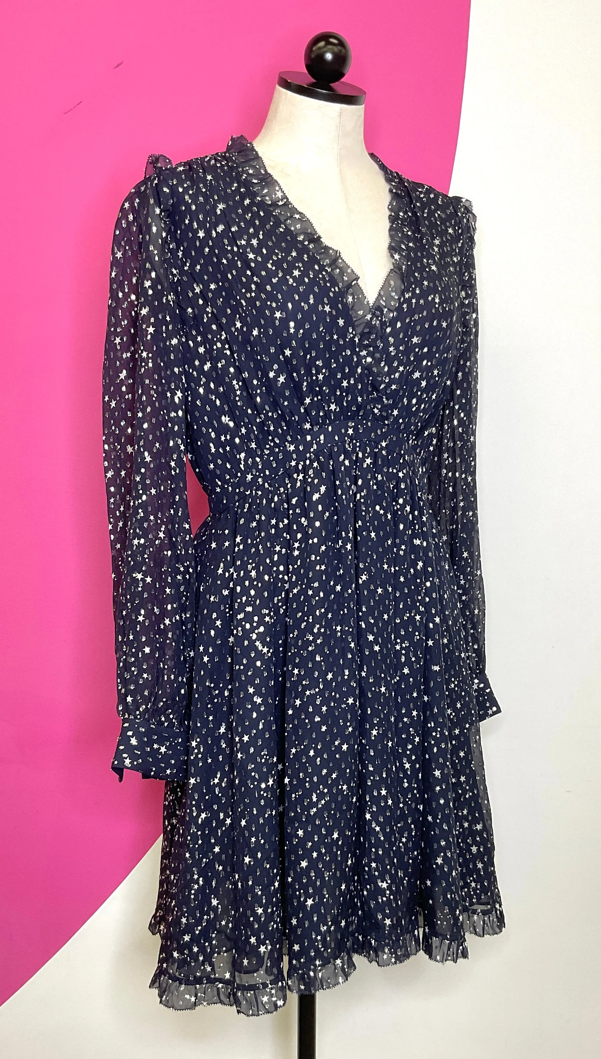 KATE SPADE NIGHT SKY STARRY DRESS - 6
