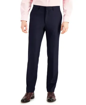 Kenneth Cole Reaction Mens Slim fit Dress Pants Pants 32 / 30 Navy Blue Stretch