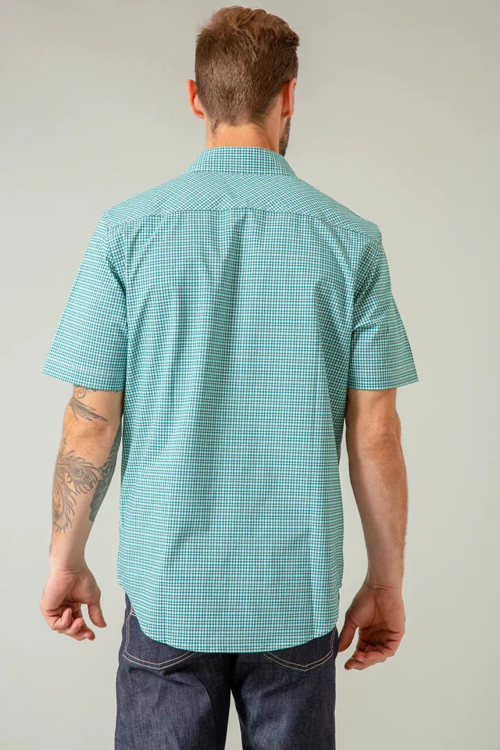 KIMES RANCH CHUTE MINI CHECK DRESS SHIRT
