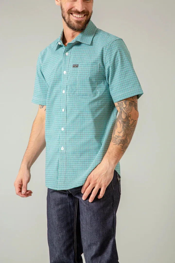 KIMES RANCH CHUTE MINI CHECK DRESS SHIRT