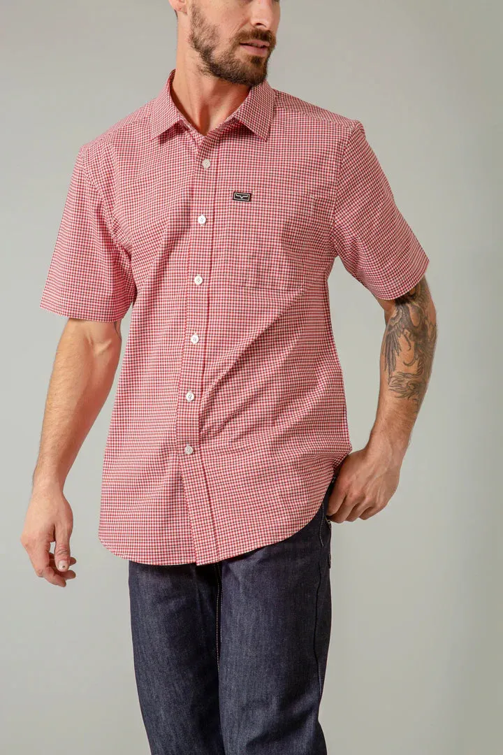 KIMES RANCH CHUTE MINI CHECK DRESS SHIRT