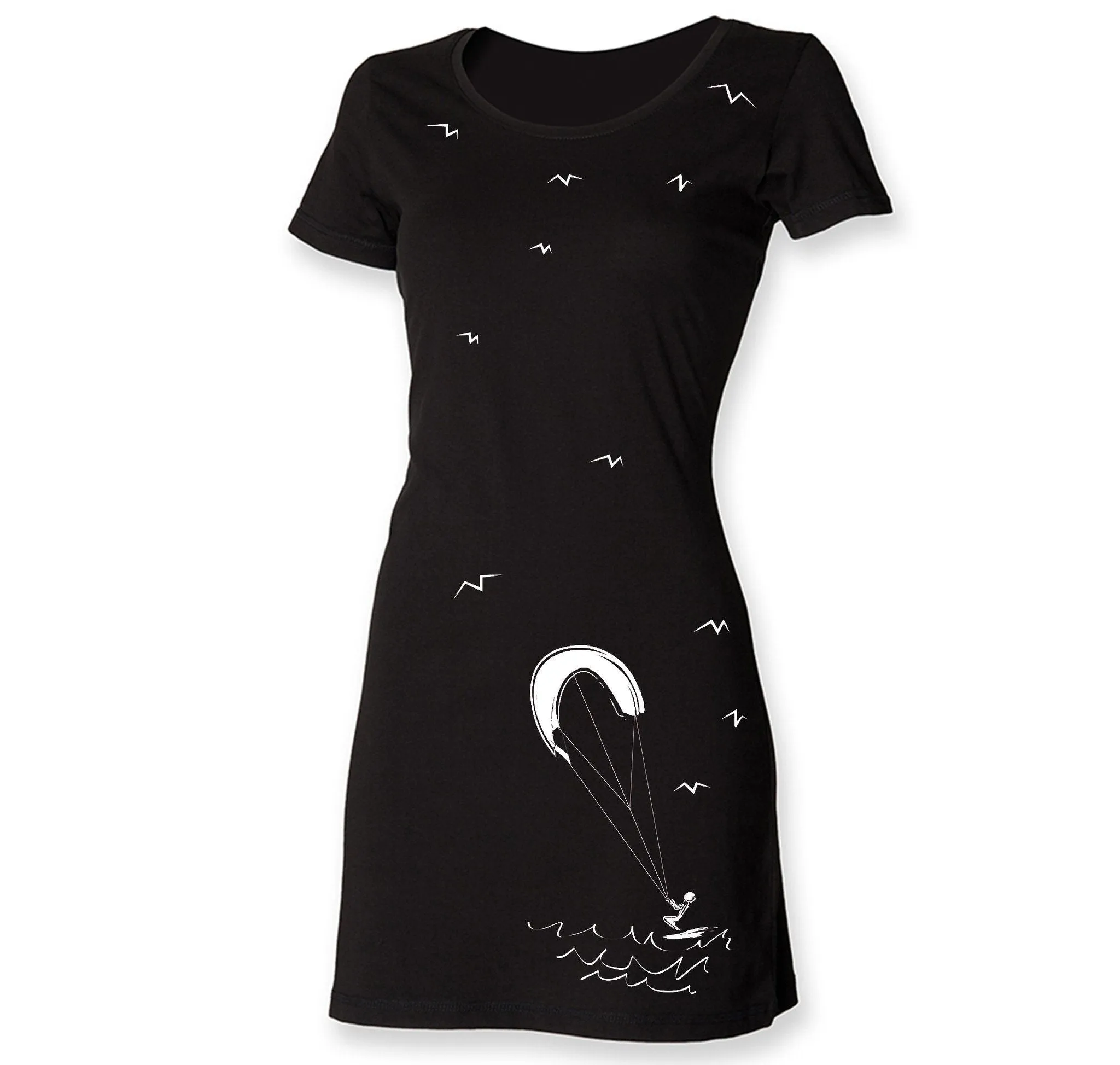 Kite surf t-shirt dress