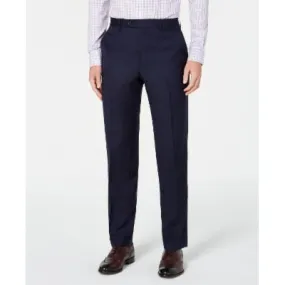 Lauren Ralph Lauren Mens Classic fit Dress Pants 56 / 30 Navy Blue Solid