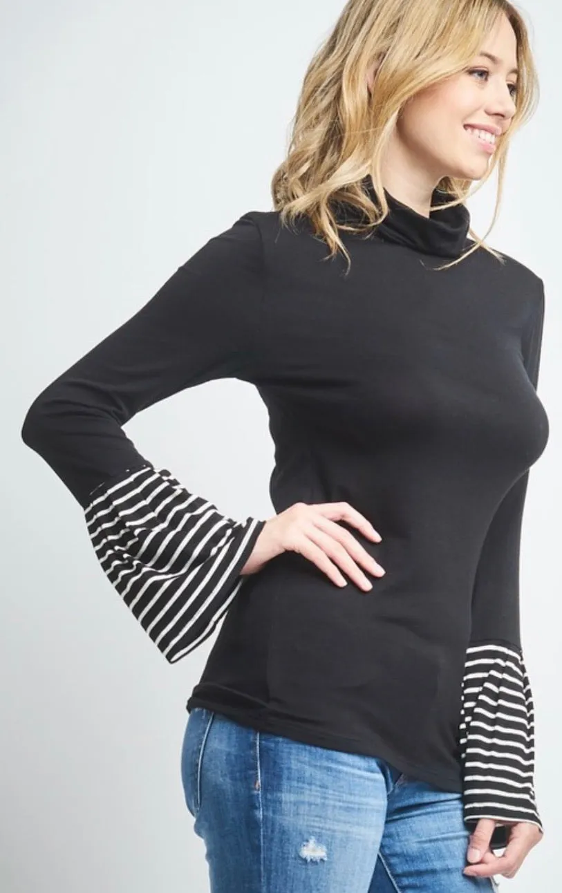 Long Bell Sleeve Top
