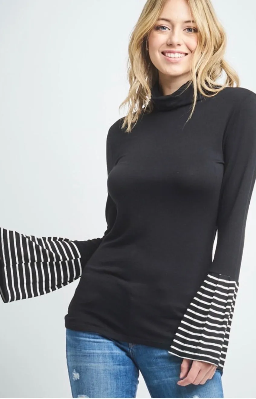 Long Bell Sleeve Top