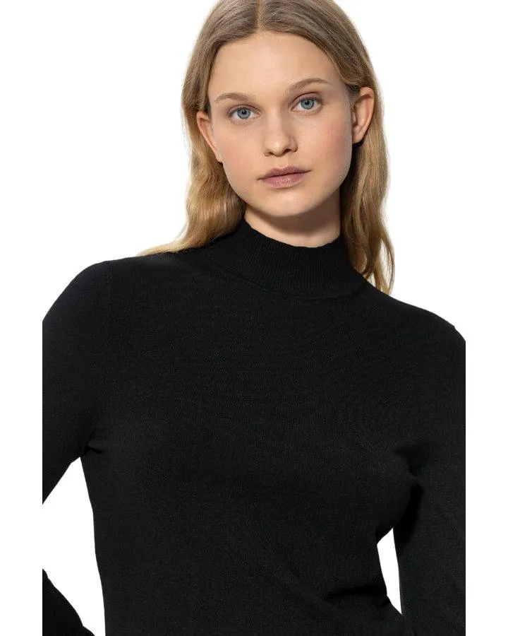 Luisa Cerano Non-Wool High Neck Pullover
