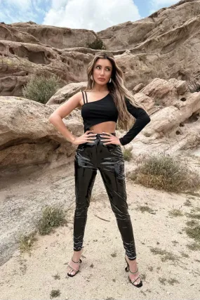 Magnolia Vinyl Pants