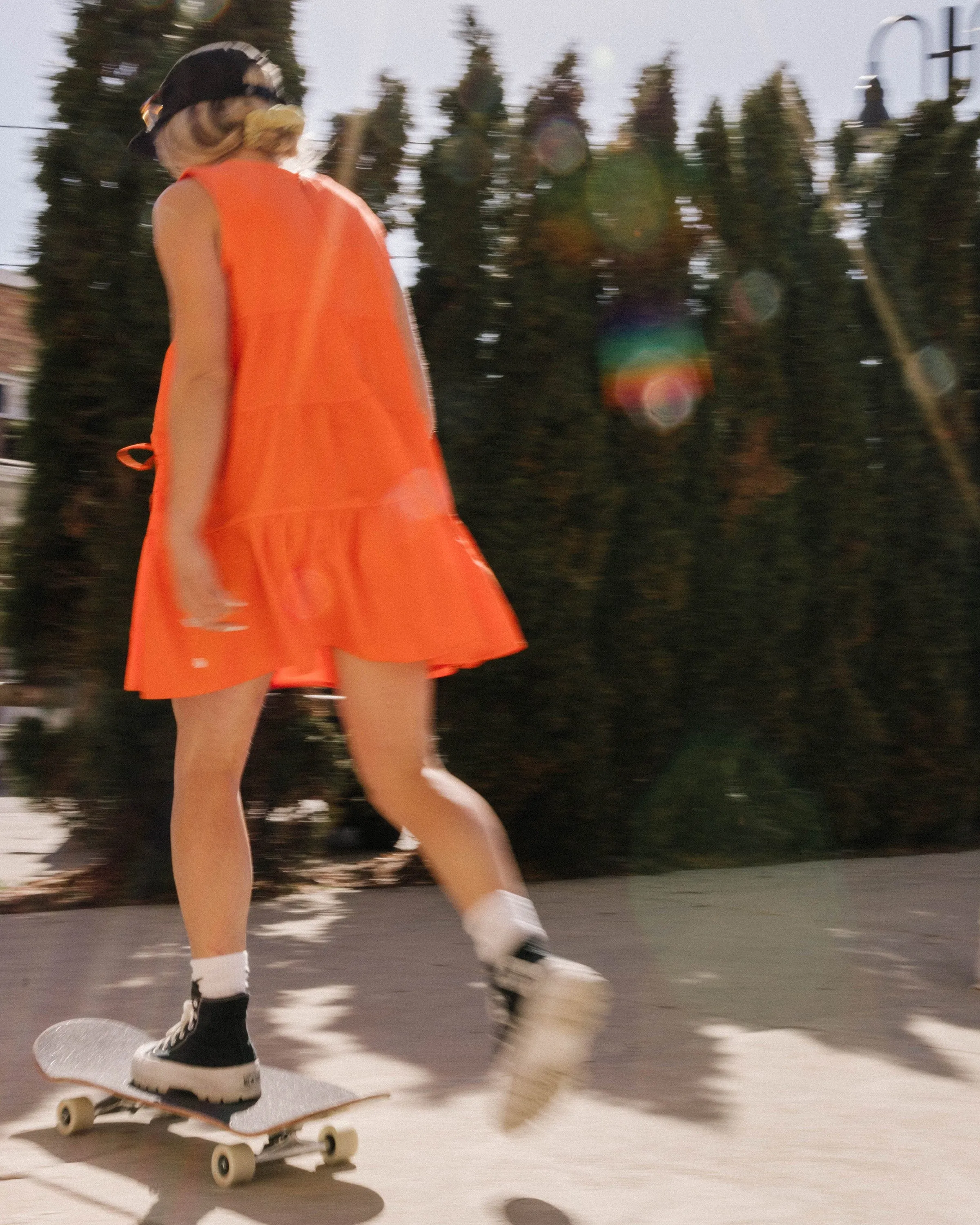 Mandarin Adventure Cover-Up Dress