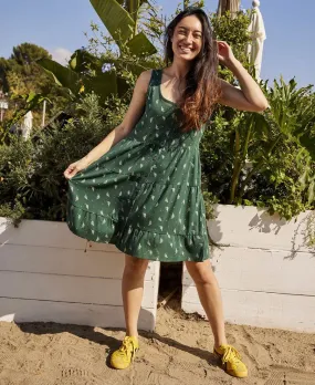 Manzana Tiered Sleeveless Dress - Starshine Print