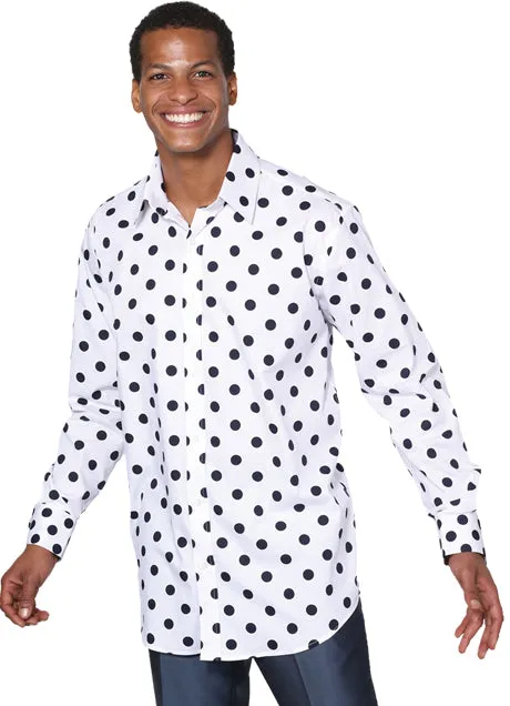 Men Casual Shirt AH616-White