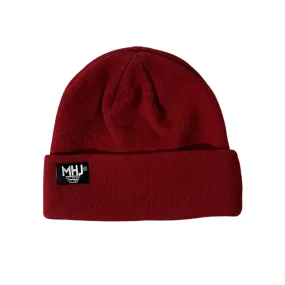 MHJ - Maroon Beanie