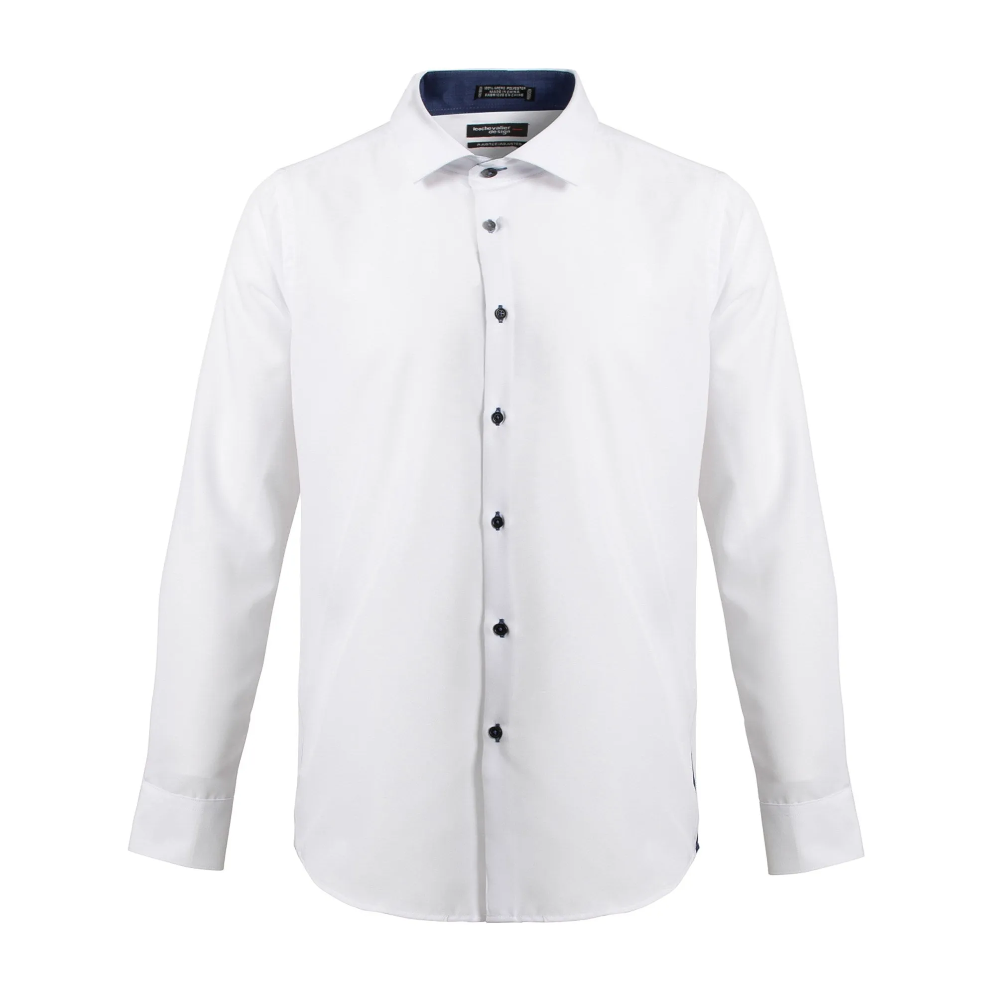 Micro Polyester Adjusted Fit Dress shirt