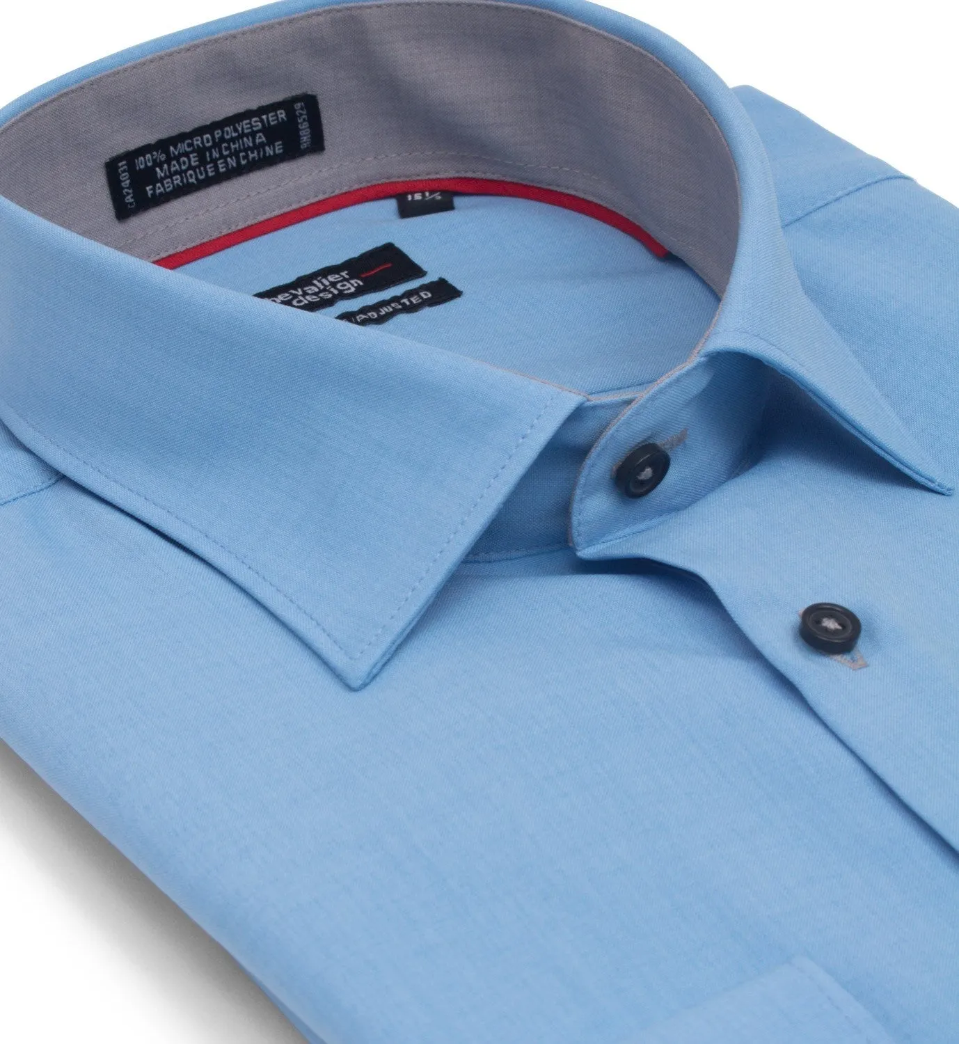 Micro Polyester Adjusted Fit Dress shirt
