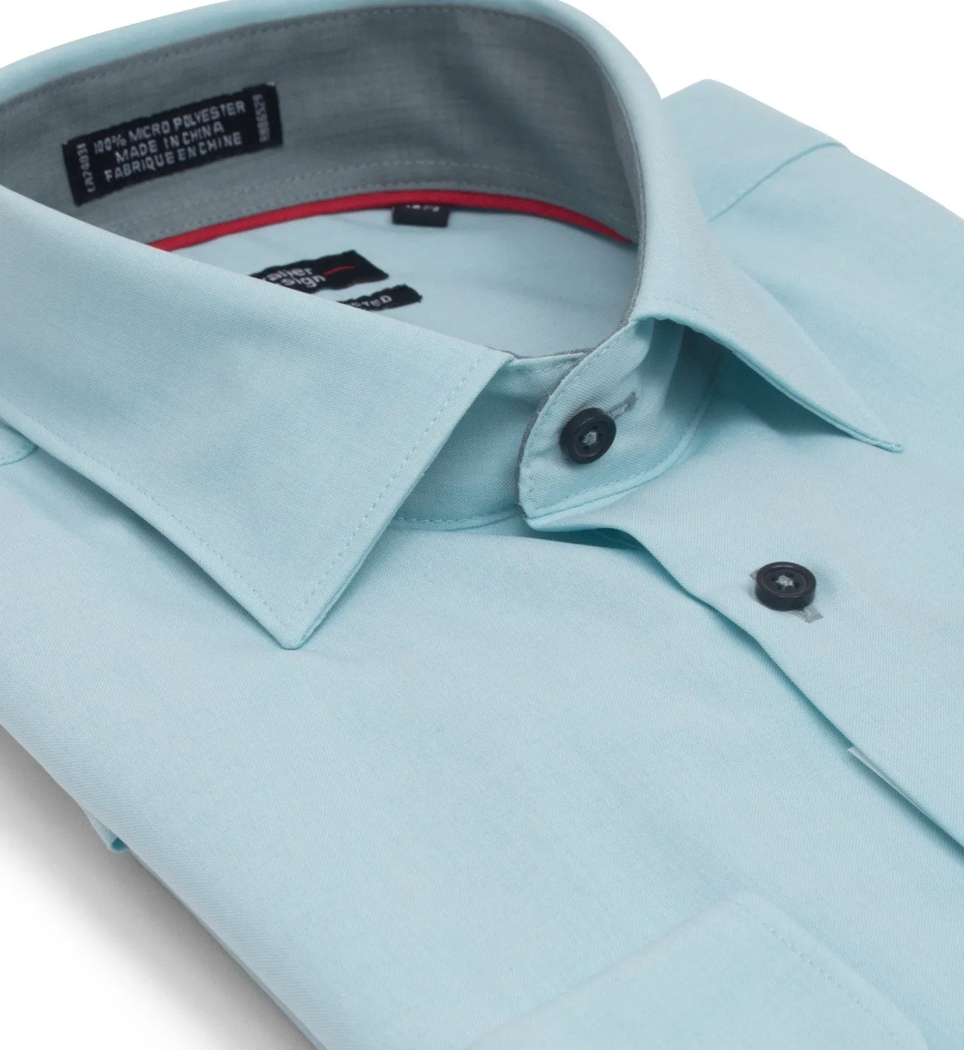 Micro Polyester Adjusted Fit Dress shirt