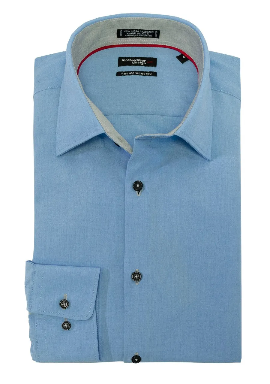 Micro Polyester Adjusted Fit Dress shirt