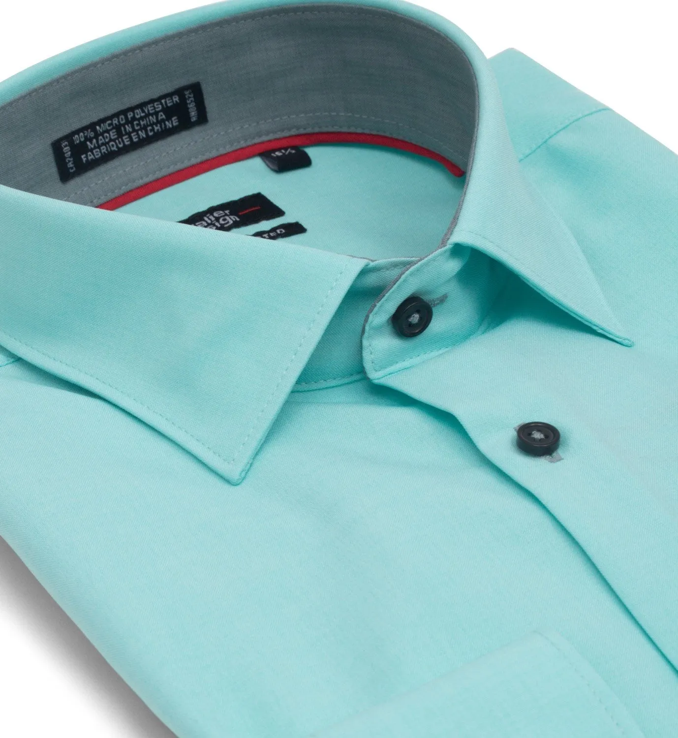 Micro Polyester Adjusted Fit Dress shirt