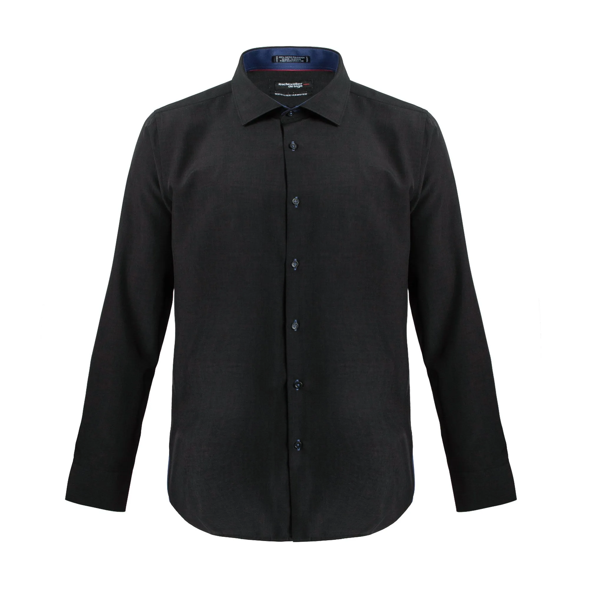 Micro Polyester Adjusted Fit Dress shirt