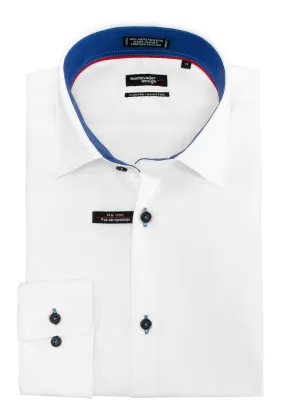 Micro Polyester Adjusted Fit Dress shirt