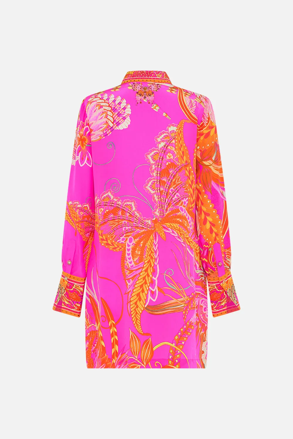 MINI SHIRT DRESS A HEART THAT FLUTTERS