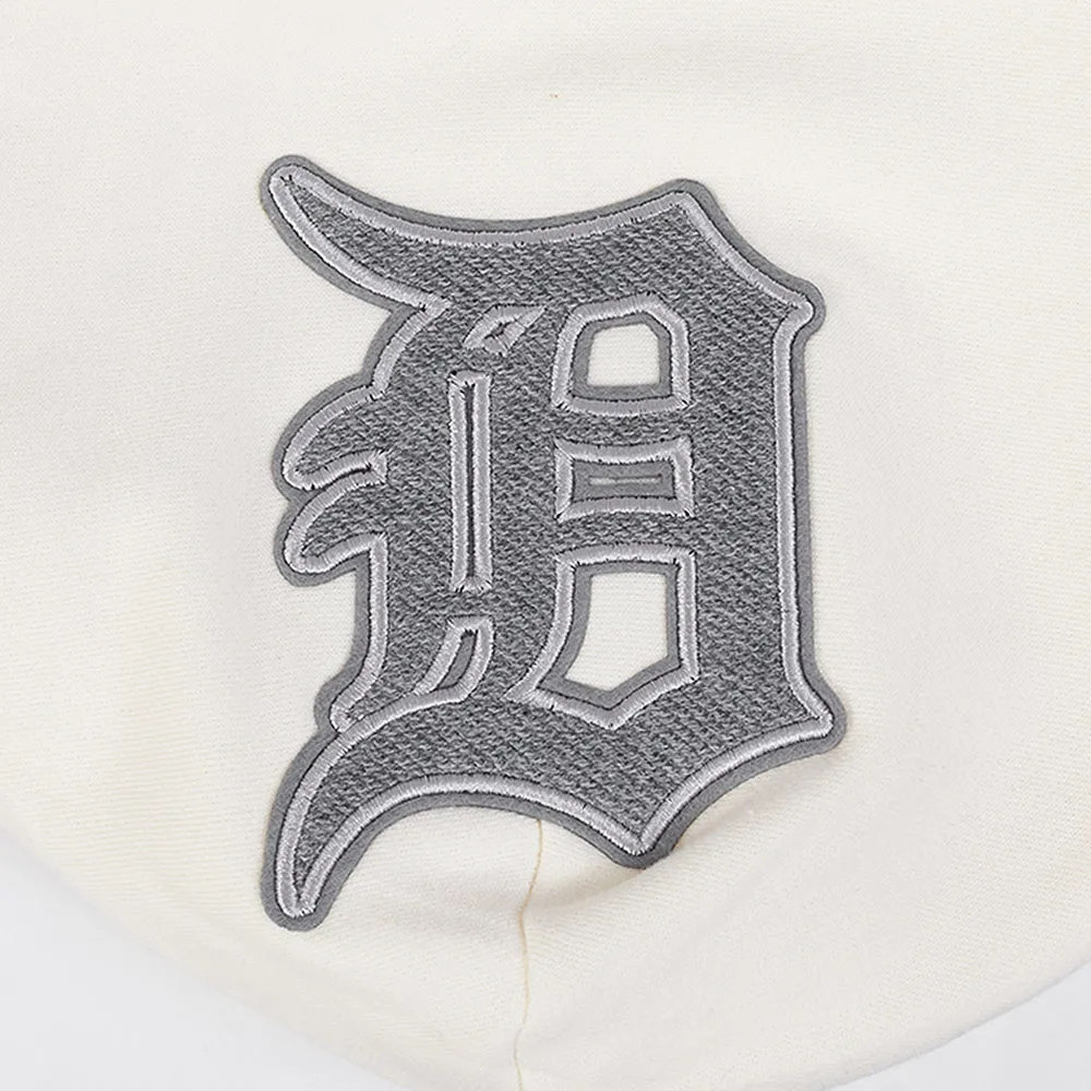 MLB DETROIT TIGERS REVERSE FRENCH TERRY MEN'S CB FLC PO HOODIE (BLACK/GRAY/EGGSHELL)