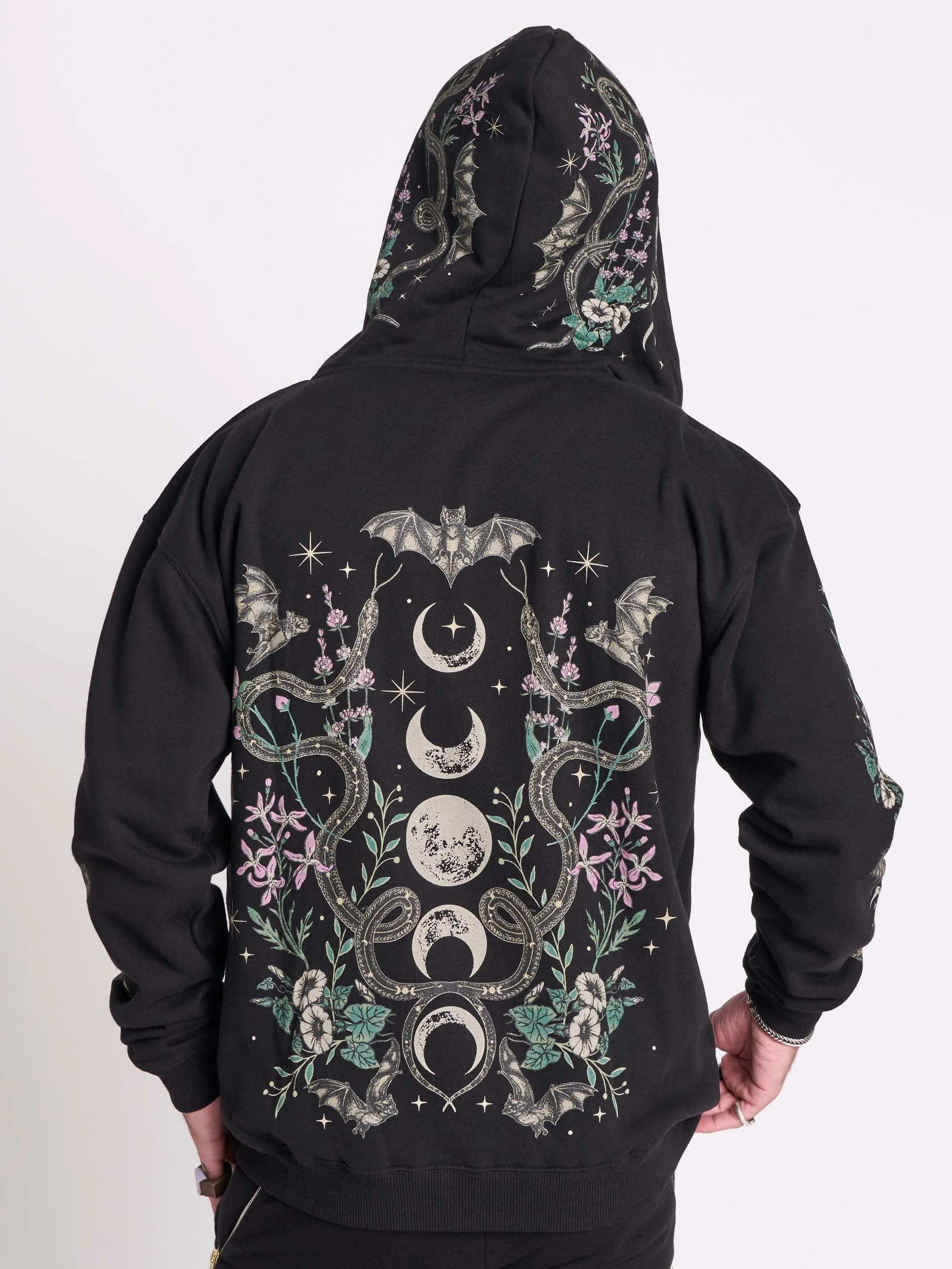 Moon Phase Garden Hoodie