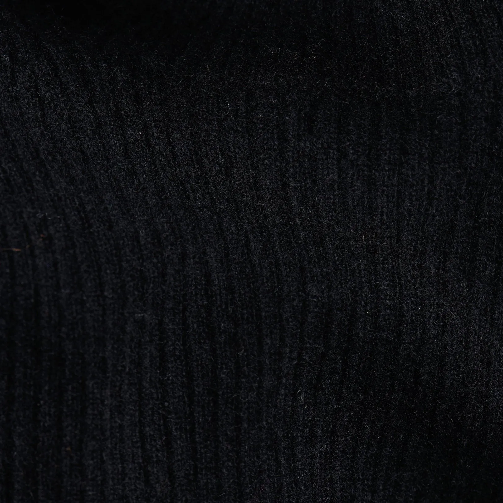 NAADAM Cashmere Ribbed Turtleneck Black