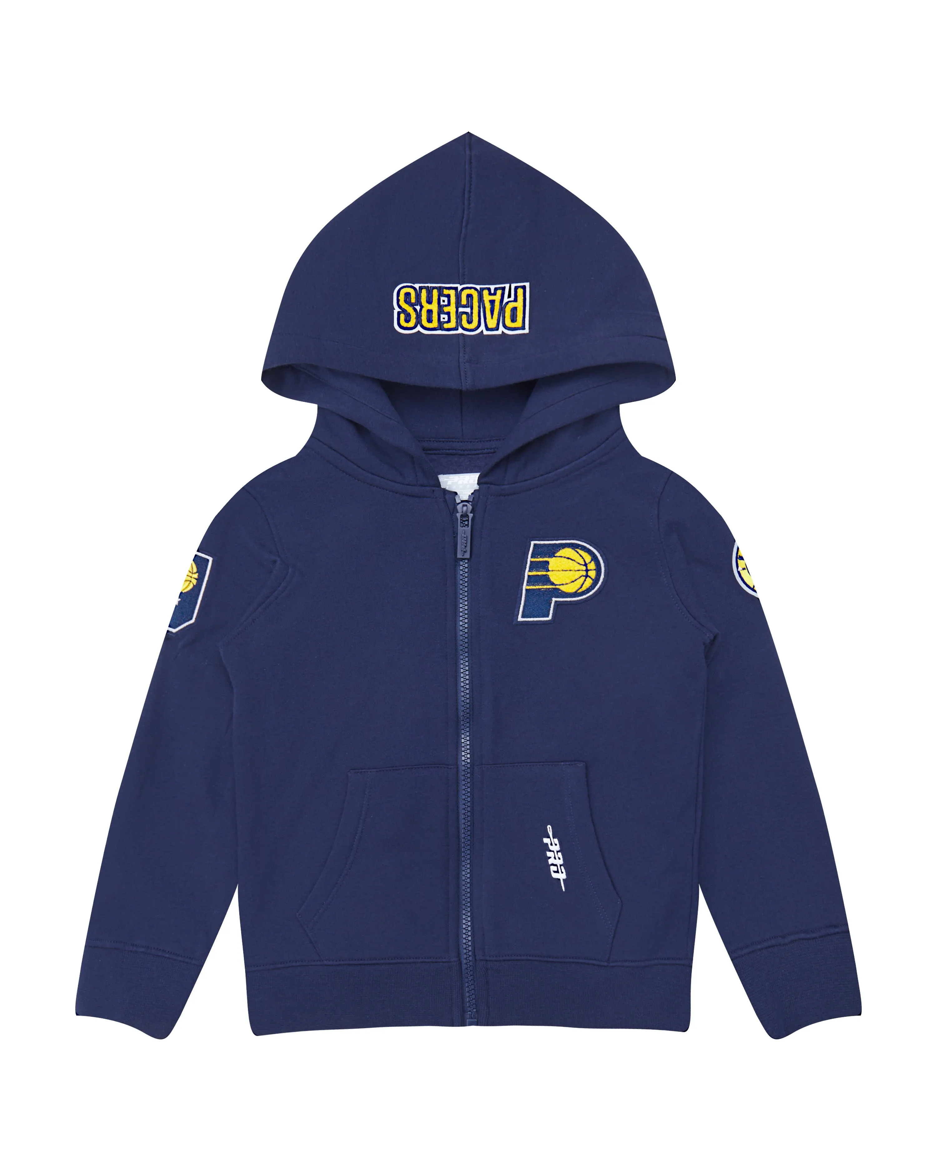 NBA INDIANA PACERS CLASSIC TODDLER BOYSFLC FZ HOODIE (MIDNIGHT NAVY)