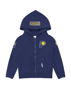 NBA INDIANA PACERS CLASSIC TODDLER BOYSFLC FZ HOODIE (MIDNIGHT NAVY)