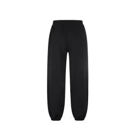 NOBADVIBEZ BLACK BAGGY SWEATPANTS