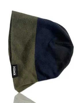 Norwegian green and blue  mountaineering brand outdoor beanie  |SKU 4247