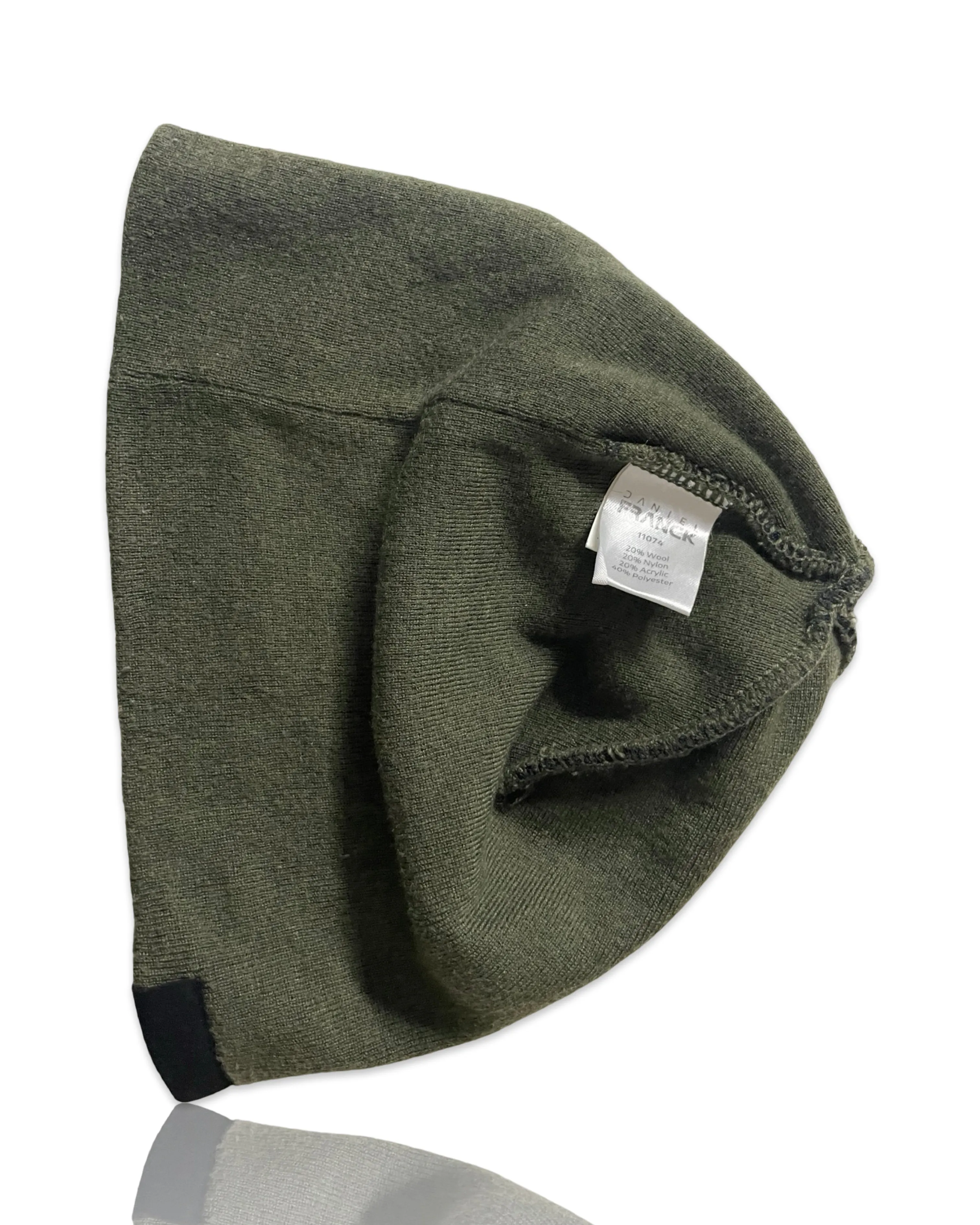 Norwegian green and blue  mountaineering brand outdoor beanie  |SKU 4247