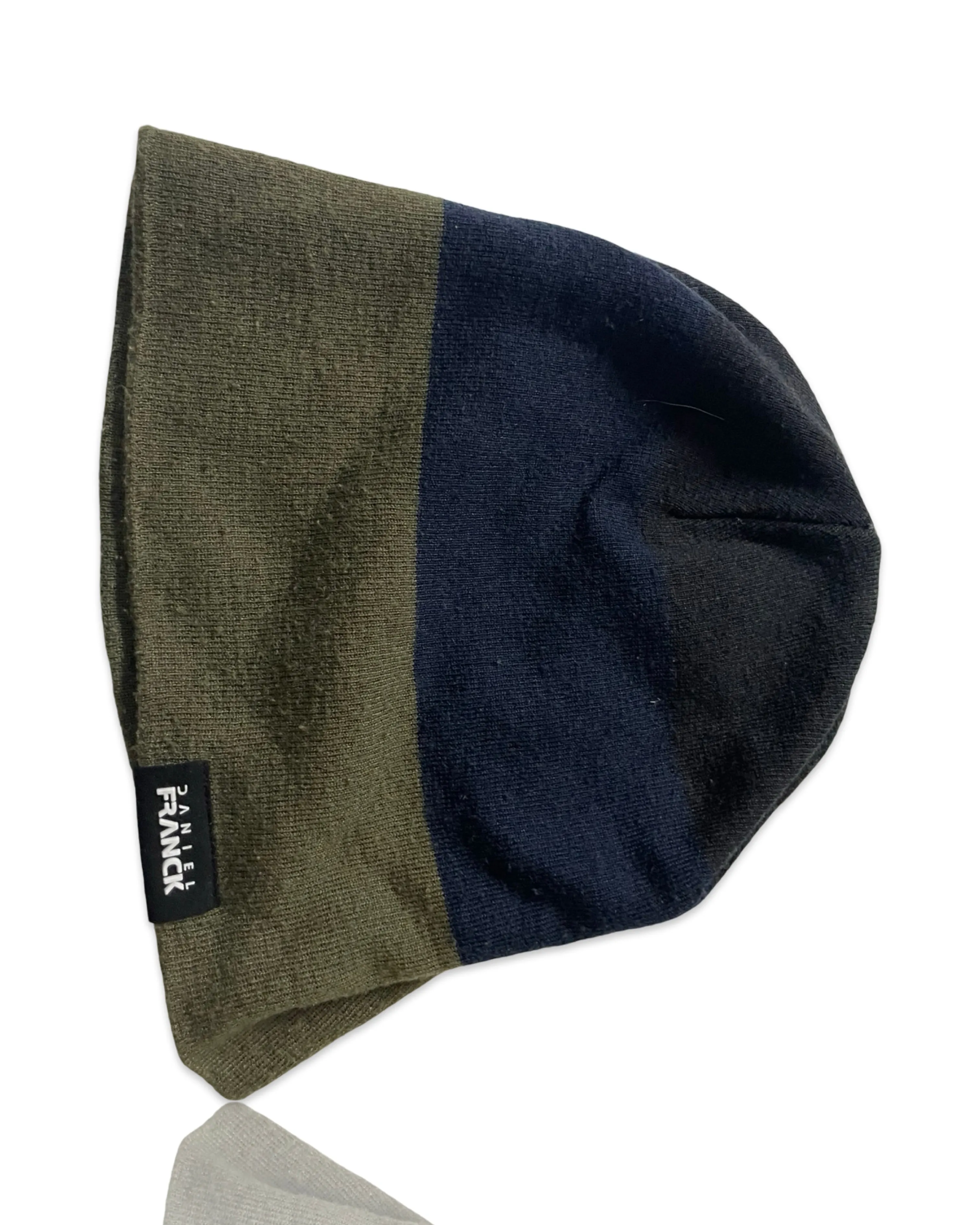 Norwegian green and blue  mountaineering brand outdoor beanie  |SKU 4247