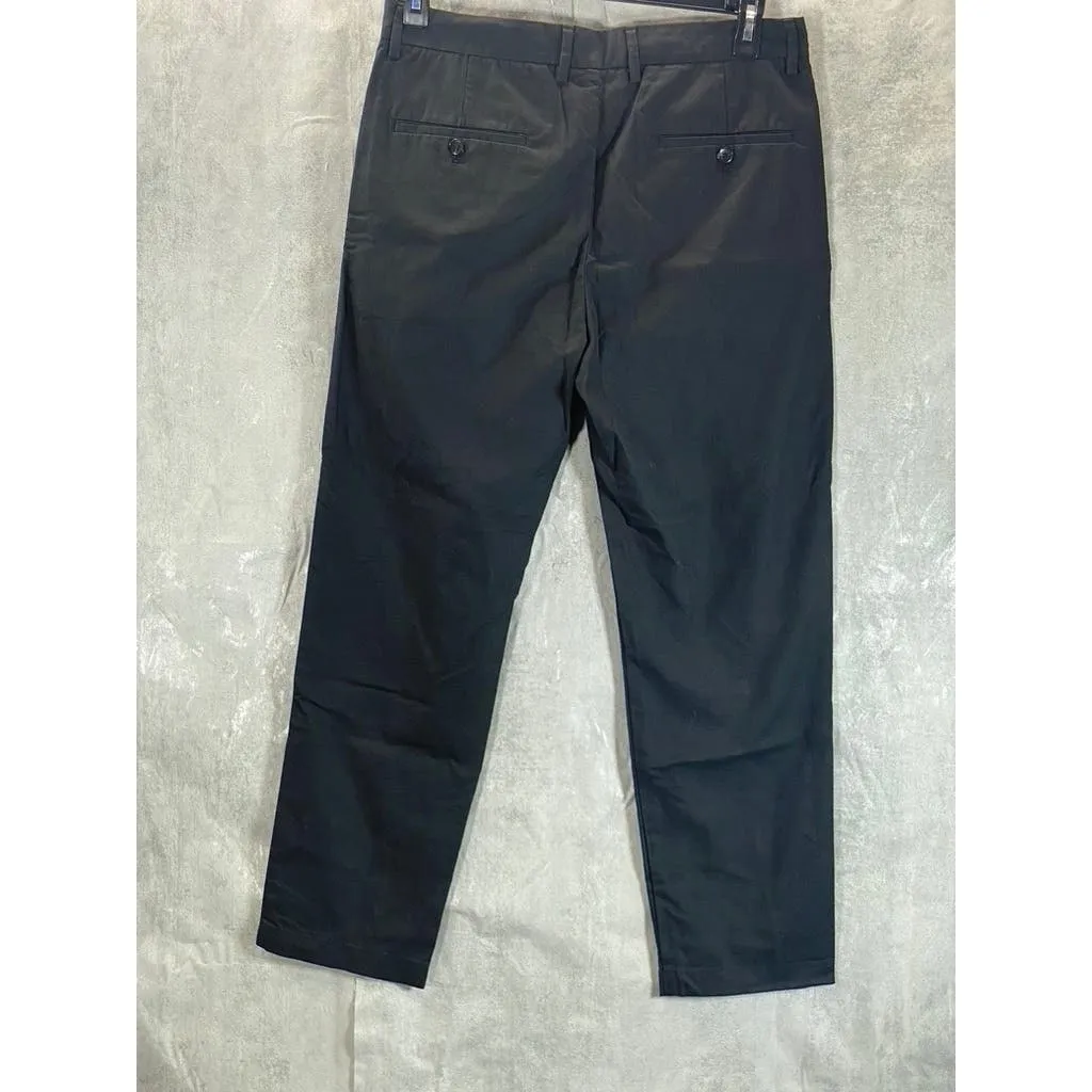 O.N.S Men's Black Solid Straight-Leg Dress Pants SZ 32