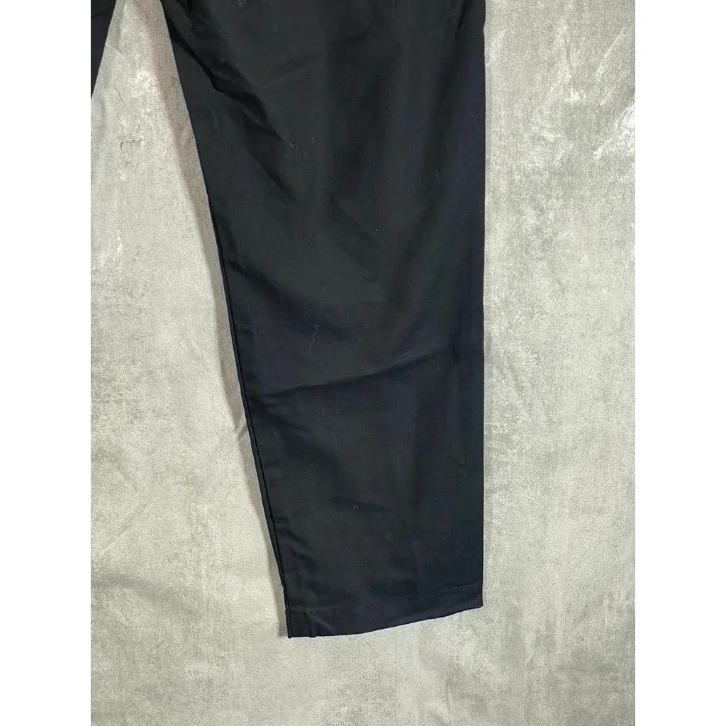 O.N.S Men's Black Solid Straight-Leg Dress Pants SZ 32
