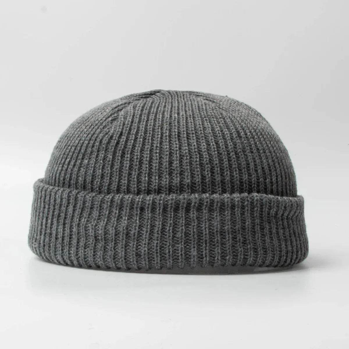 Oohmy Y2K Gothic Beanie with Metal Rings