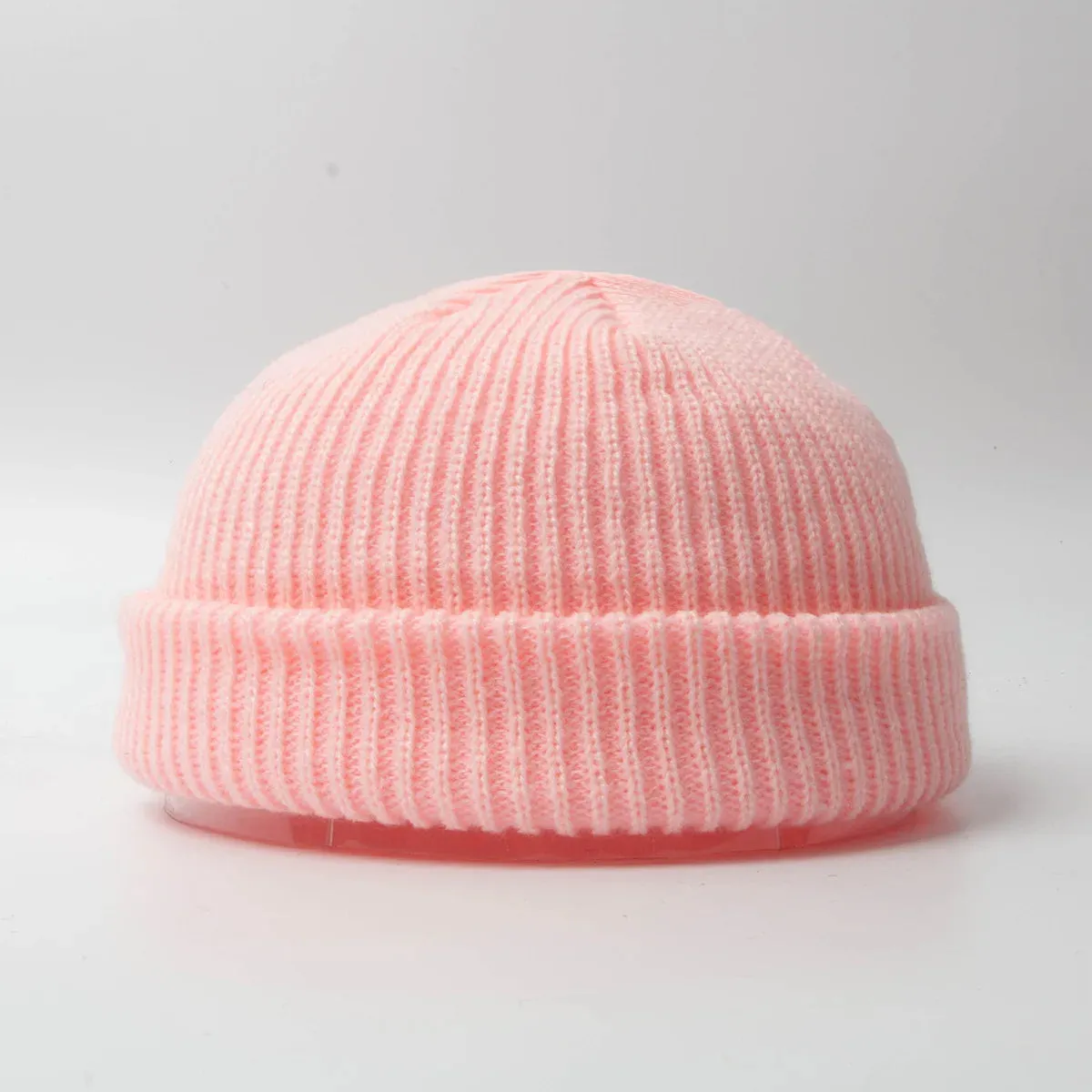 Oohmy Y2K Gothic Beanie with Metal Rings