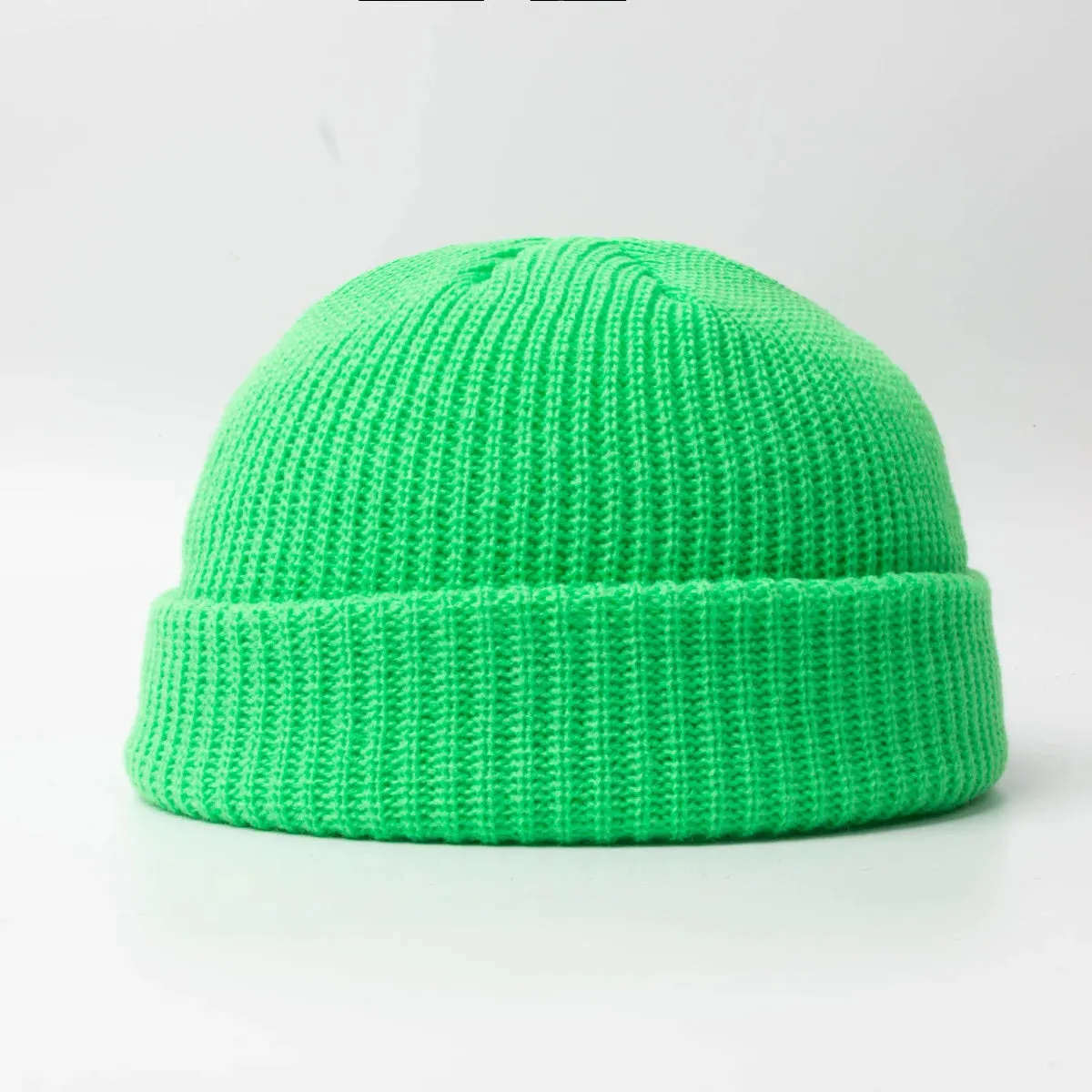 Oohmy Y2K Gothic Beanie with Metal Rings