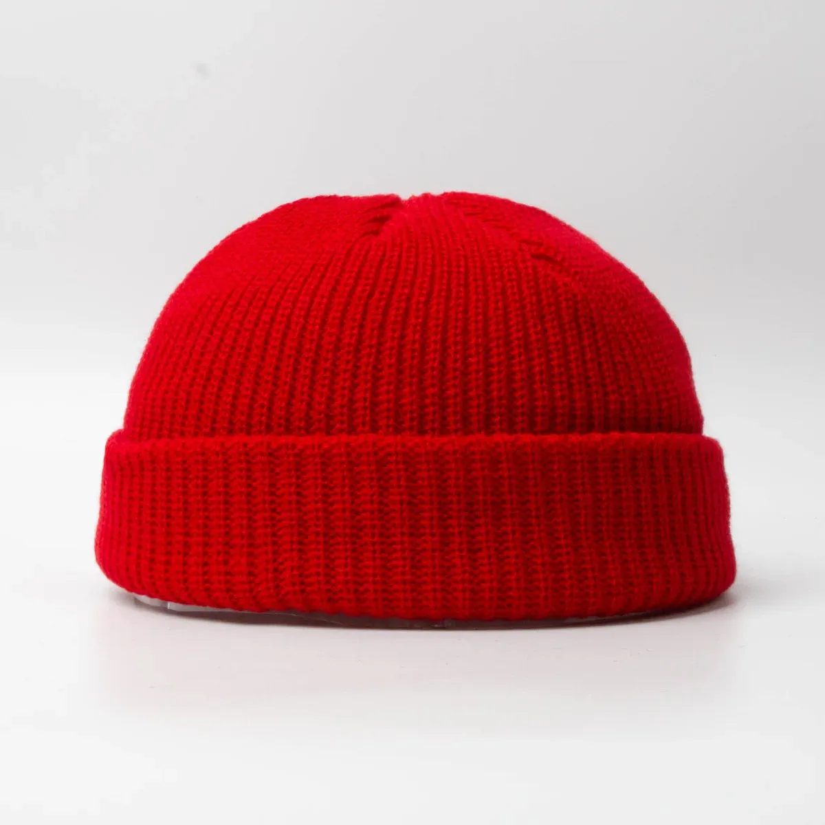 Oohmy Y2K Gothic Beanie with Metal Rings