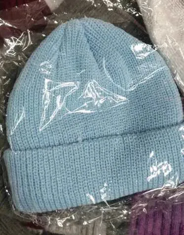 Oohmy Y2K Gothic Beanie with Metal Rings