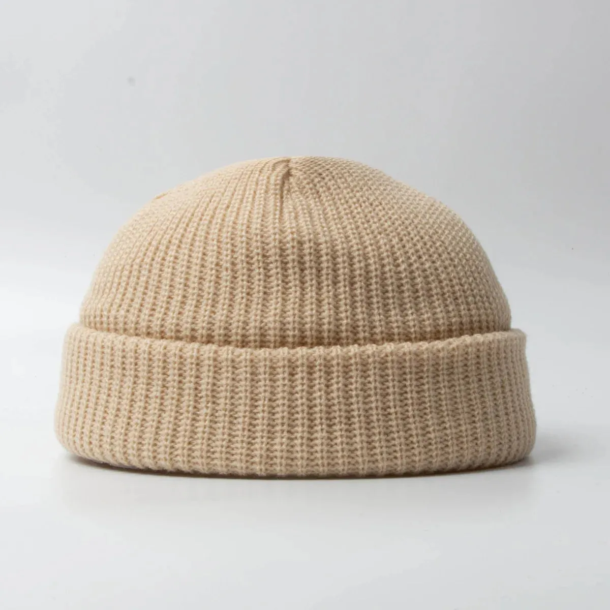 Oohmy Y2K Gothic Beanie with Metal Rings