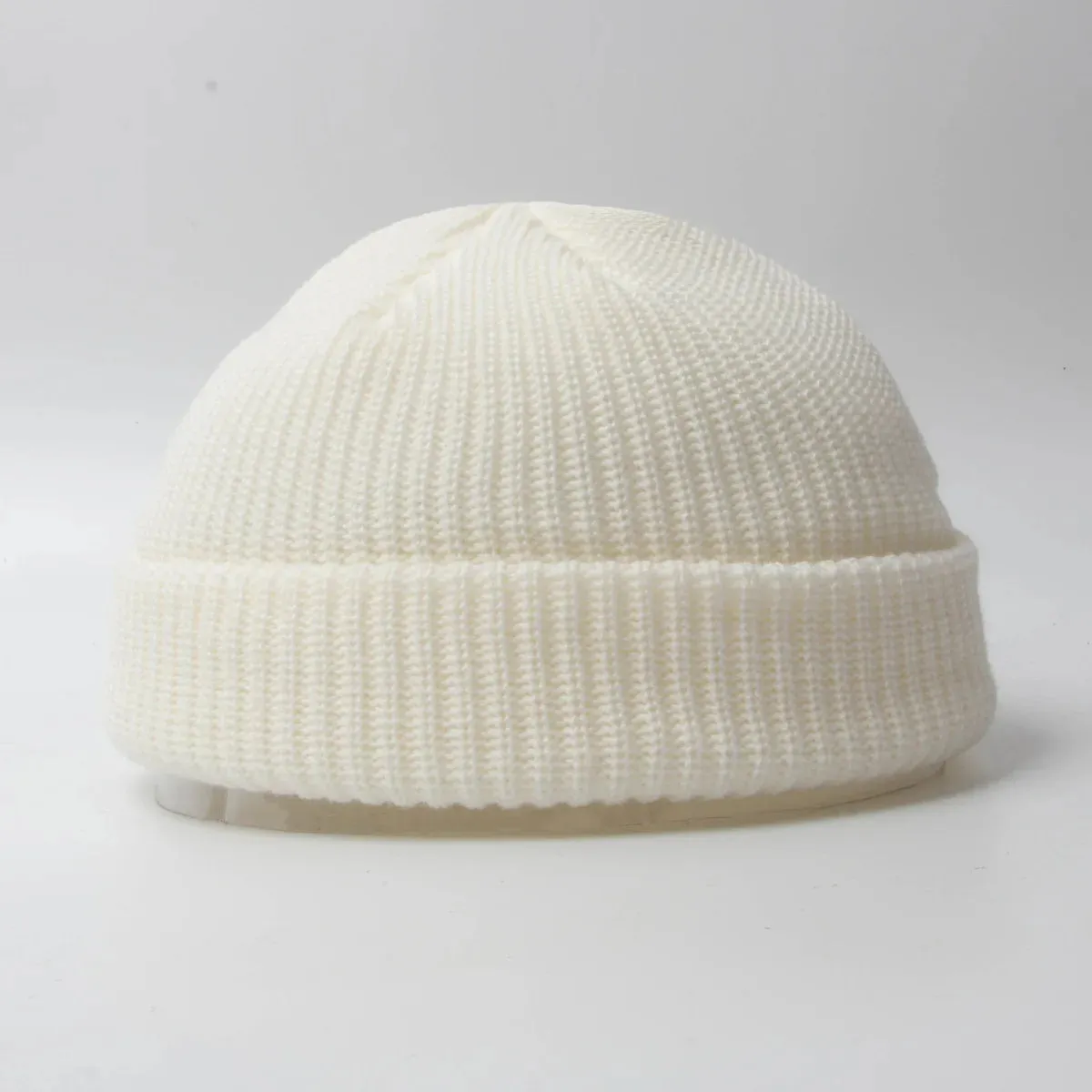 Oohmy Y2K Gothic Beanie with Metal Rings