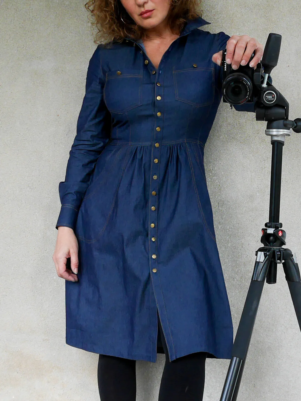 Original M Dress - Cotton Denim