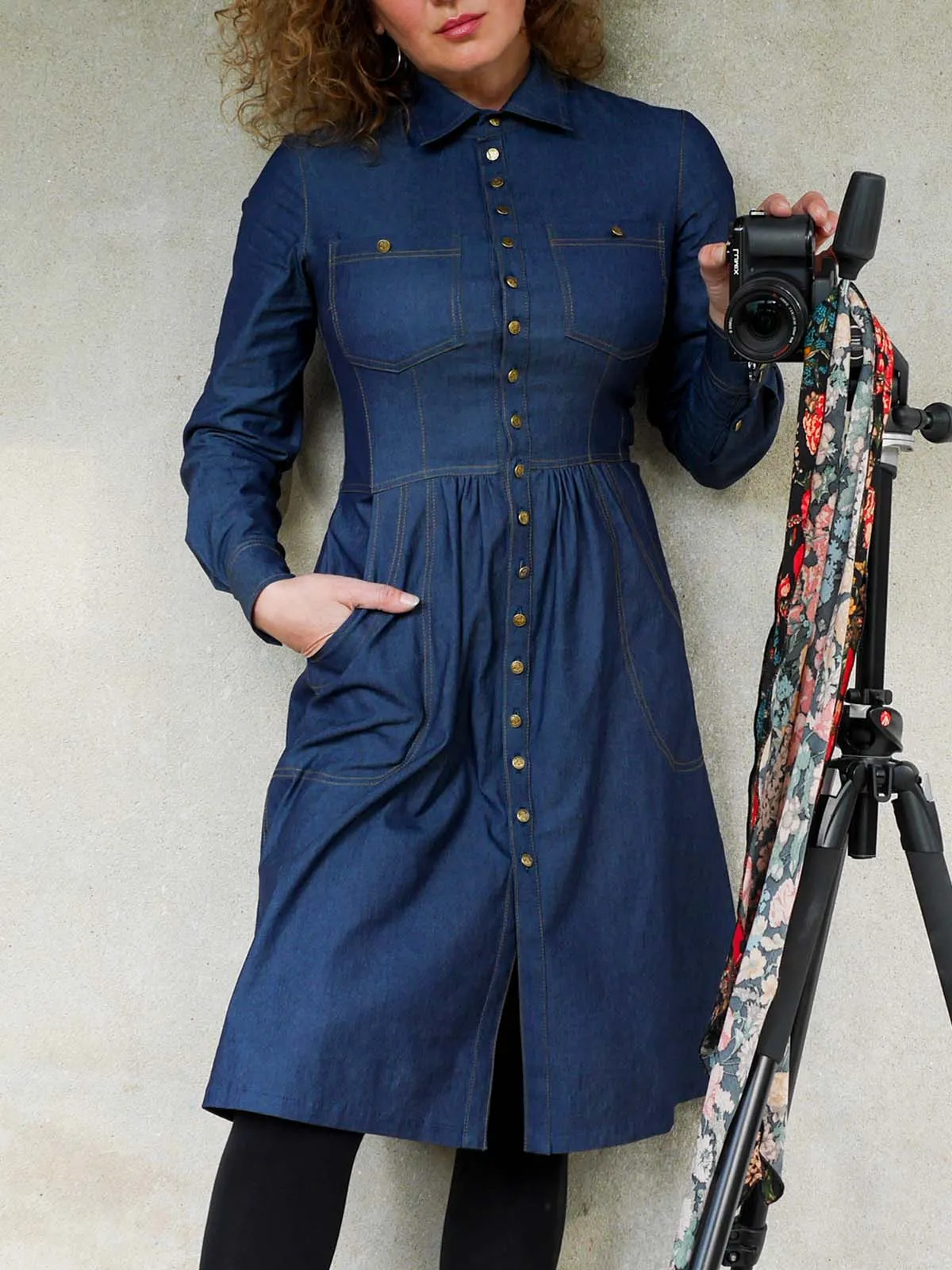 Original M Dress - Cotton Denim