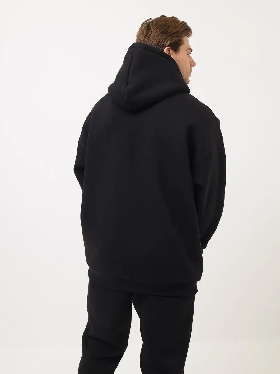 Oversized Black Hoodie