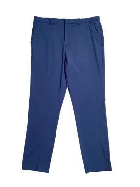 Perry Ellis Mens Slim Fit Dress Pants 32 / 32 Blue